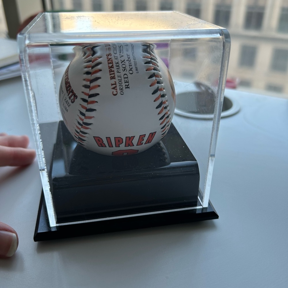 Cap Ripken Memorbilia Baseball - Picture 4 of 5